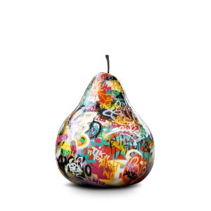 Pear  Graffiti 95Cm X 100Cm Fruit Sculpture 95cm x 100cm  Andrew Martin | Bed Sava