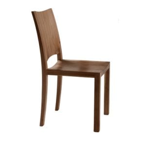 Walnut Dining Chair Bellagio 556 | Bed Sava