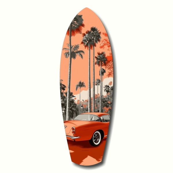 California Dreams Glass Wall Art | Bed Sava