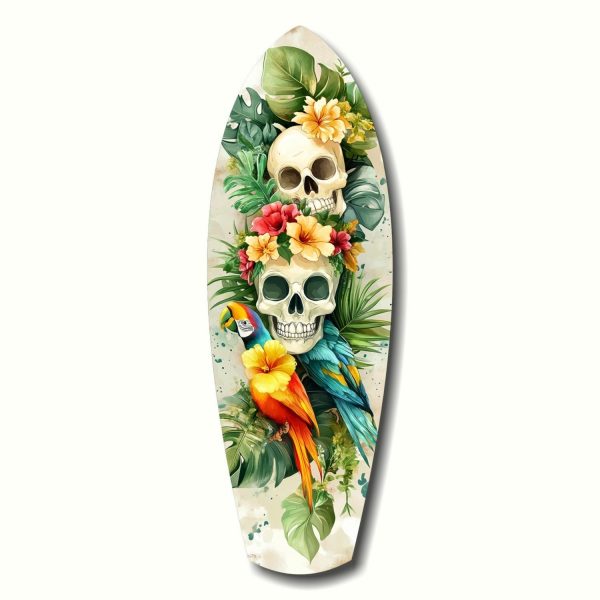 Tropical Mystique Glass Wall Art | Bed Sava