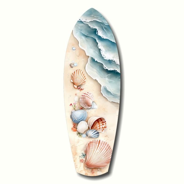 Shoreline Treasures Glass Wall Art | Bed Sava