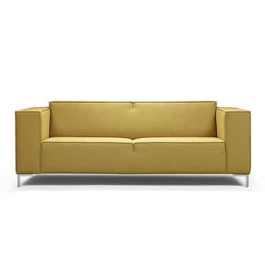 Modern Sofa Kubiz 2.5 seater dark brown