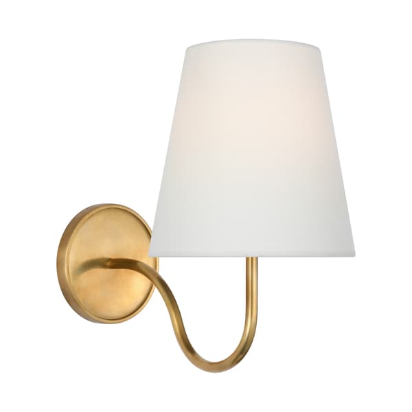 Lyndsie, Light, Hand-Rubbed Antique Brass - Andrew Martin