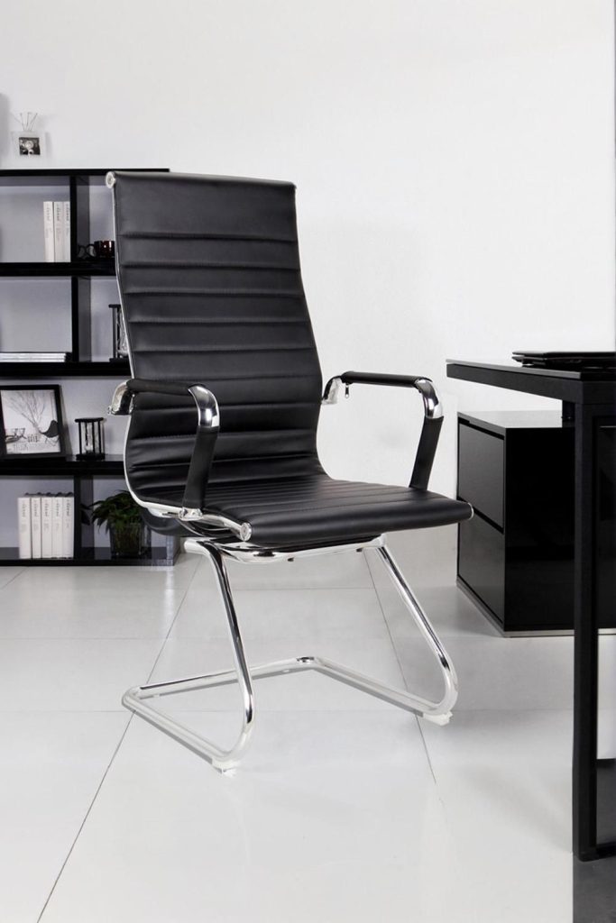 PU Leather Office Chair  Dining Seat