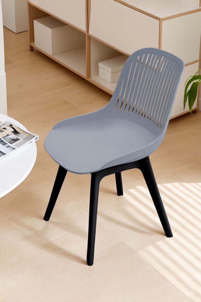 4Pcs PP Dining Chairs ( Load Capacity 150kg )