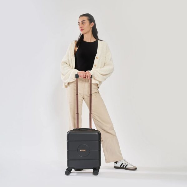 Anode Carry on Suitcase 45x36x20cm Lightweight Hand Luggage | Bed Sava