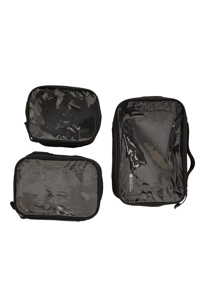 3 Pack Compact Holiday Summer Adventure Trip Travel Cases