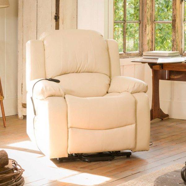 Glendale Electric Riser Recliner with Massage and Heat | Bed Sava