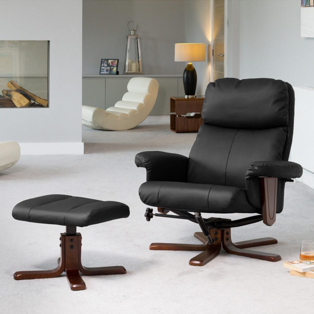 Woodacre Swivel Recliner with Massage and Heat