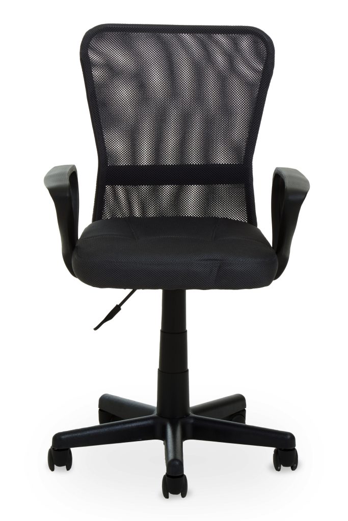 Stratford Black Tapered Back Home Office Chair