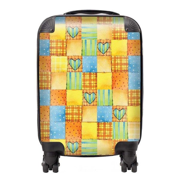 Baby Watercolour Blanket Pattern Suitcase | Bed Sava