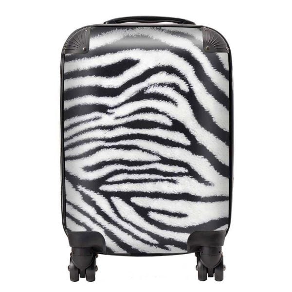 Zebra Texture Pattern Suitcase | Bed Sava