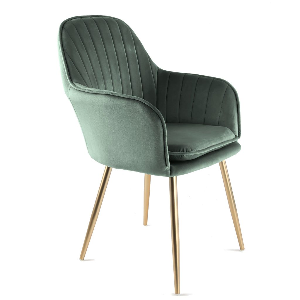 Muse - Occasional Green Chair - Green