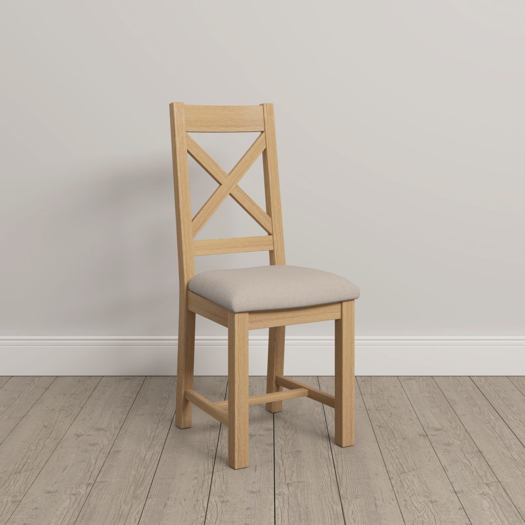 Windsor Cross Back Chair (Box of 2, Fully Assembled)