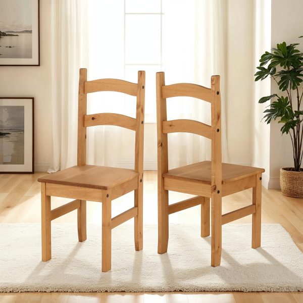 Budget Mexican Chair  Pair  | Bed Sava