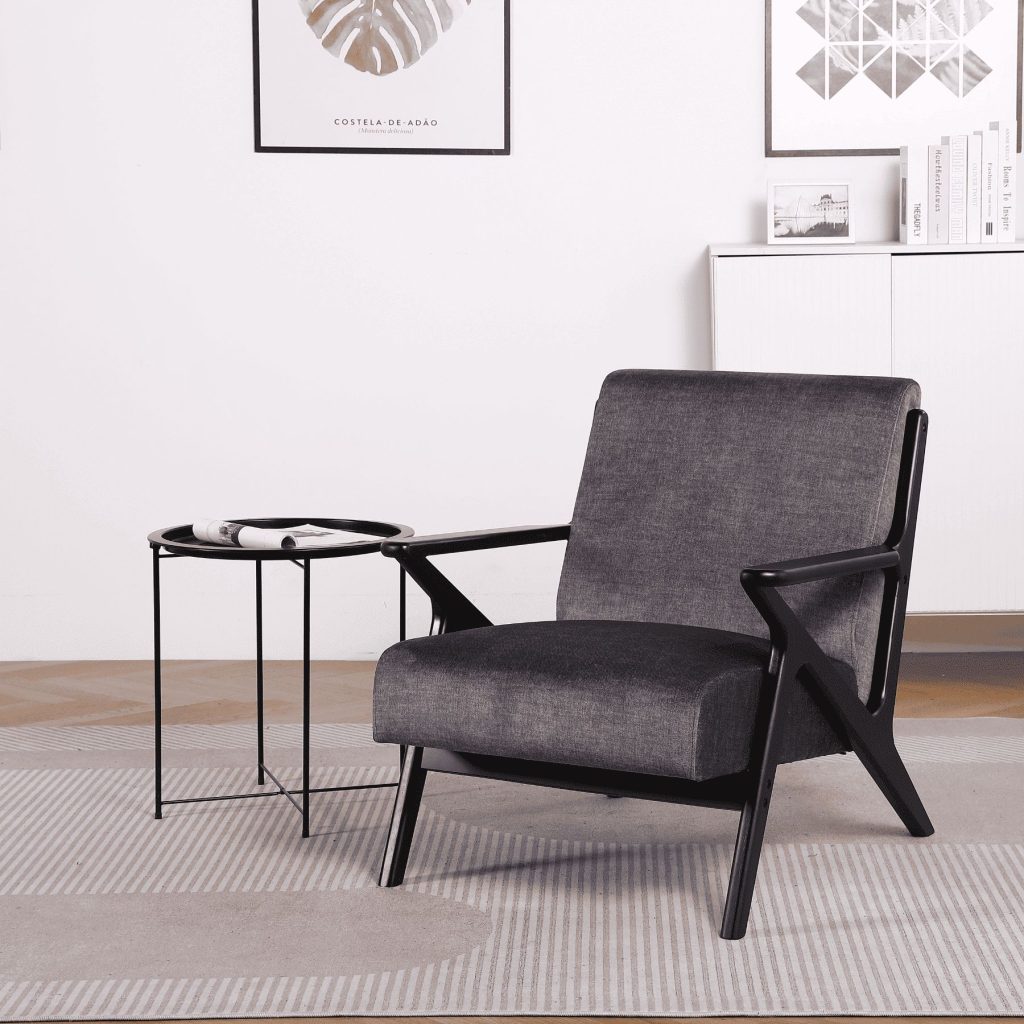 Cavera Armchair Modern Accent Chair Upholstered Seating Plush Foam