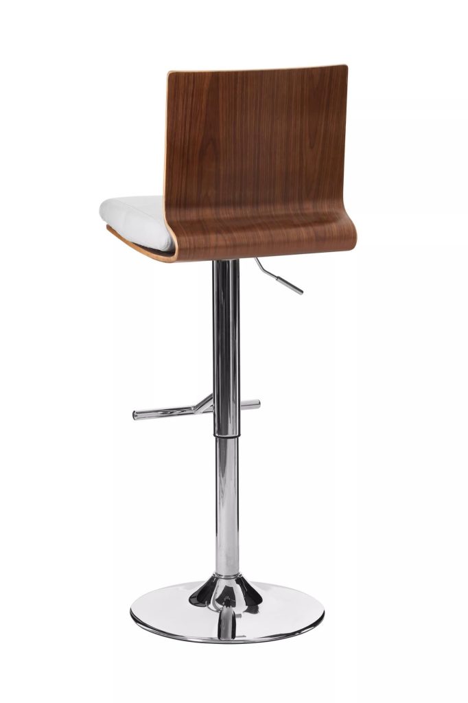 Interiors by Premier Walnut And Bar Chair with Square Back
