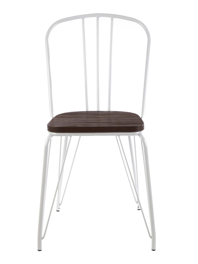 District Metal And Elm Wood Chair | Bed Sava
