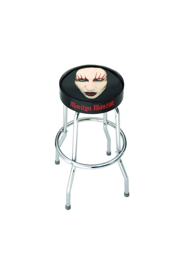 Marilyn Manson Bar Stool  Red Lips | Bed Sava