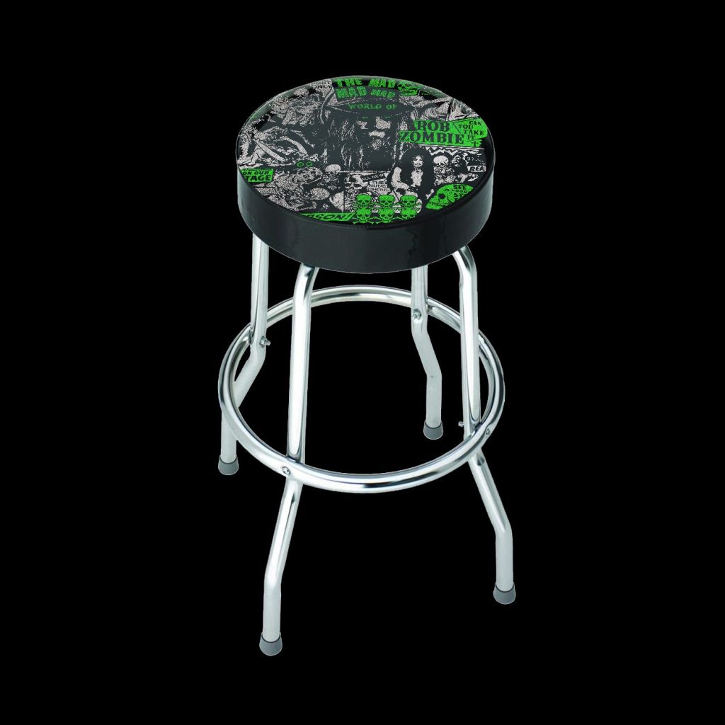Rob Zombie Bar Stool - Mad Mad World