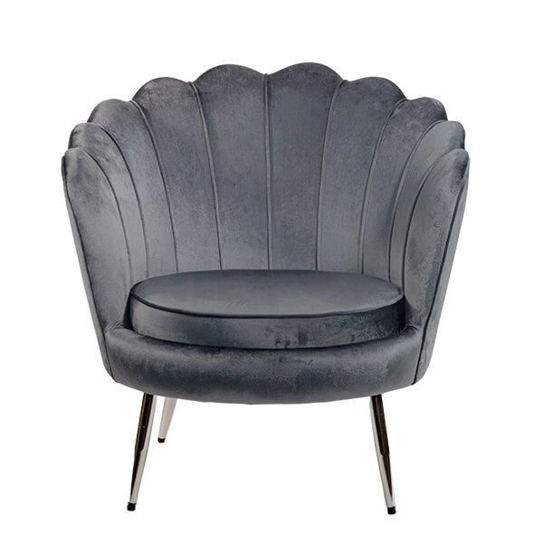Darcy Velvet Shell Chair | Bed Sava