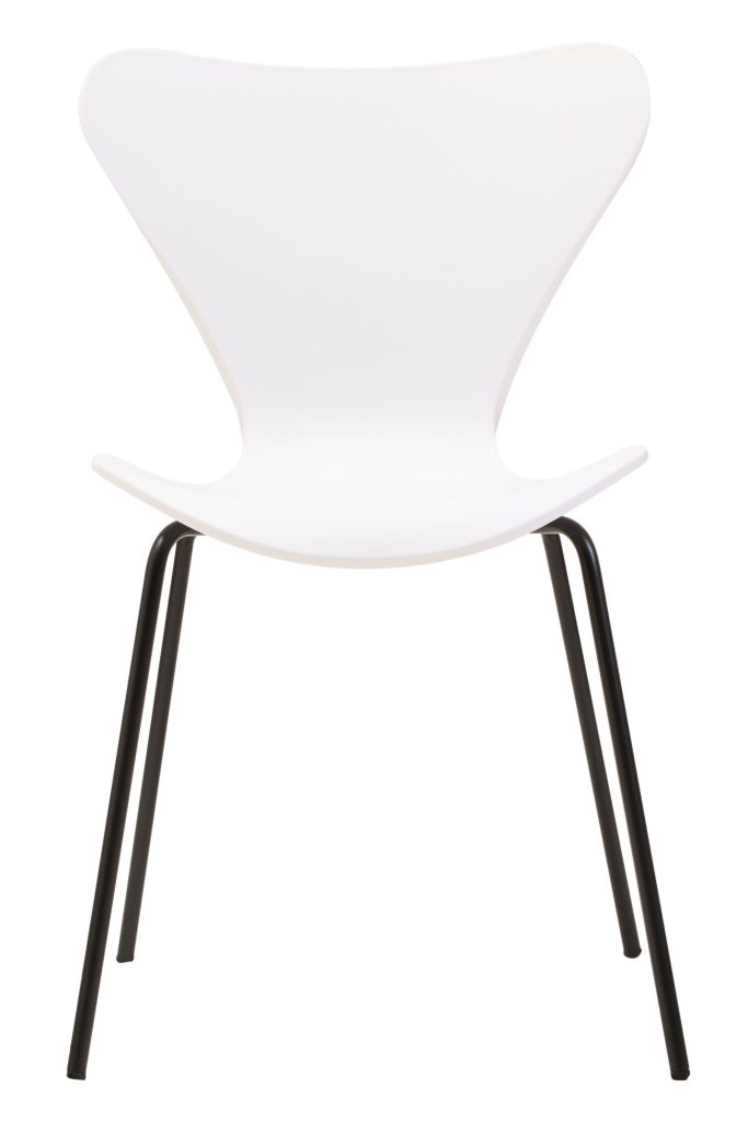 Laila Dining Chair With White Seat