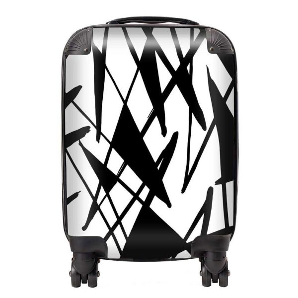 Brush Abstract Pattern Suitcase | Bed Sava