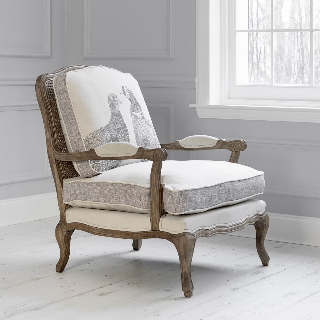 Florence Kissing Pheasants Animal Chair | Bed Sava