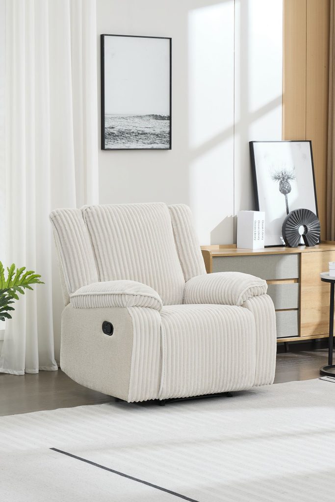Verona Jumbo Cord Manual Recliner Chair