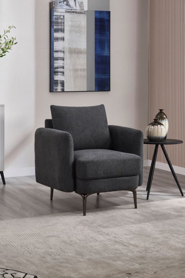 Sofia 1 Seater Fabric Sofa | Bed Sava