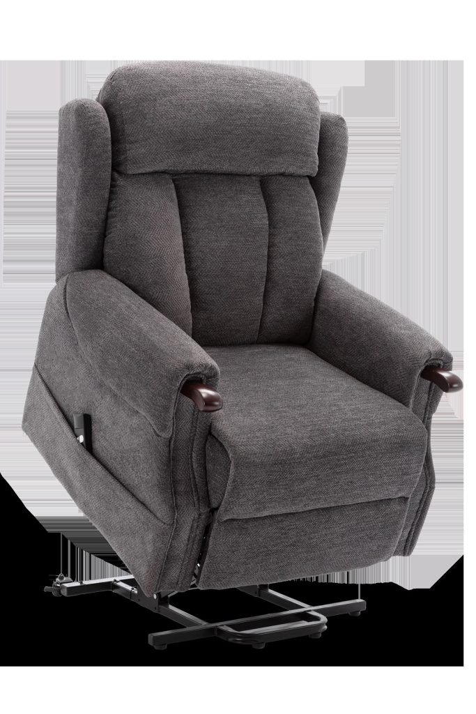 Halton Fabric Heavy Duty Single Motor Rise Recliner Lift Mobility Chair
