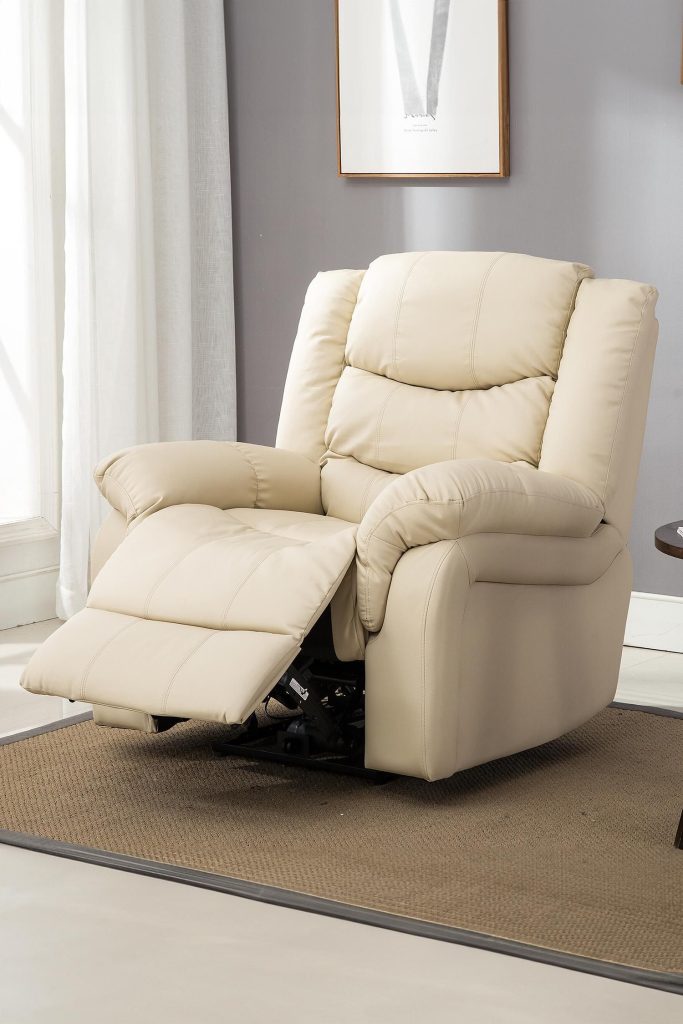 Seattle Electric Automatic Recliner Home Lounge Bonded Leather Chair