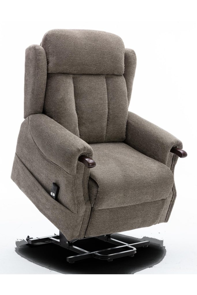 Halton Electric Fabric Single Motor Rise Recliner Lift Mobility Chair
