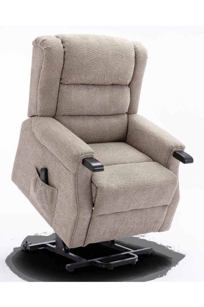 Ashfield Electric Fabric Dual Motor Rise Recliner Lift Mobility Chair | Bed Sava