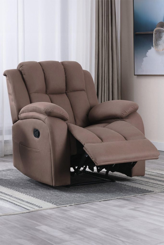 Brookline Manual Technology Fabric Recliner Gaming Lounge Sofa Chair