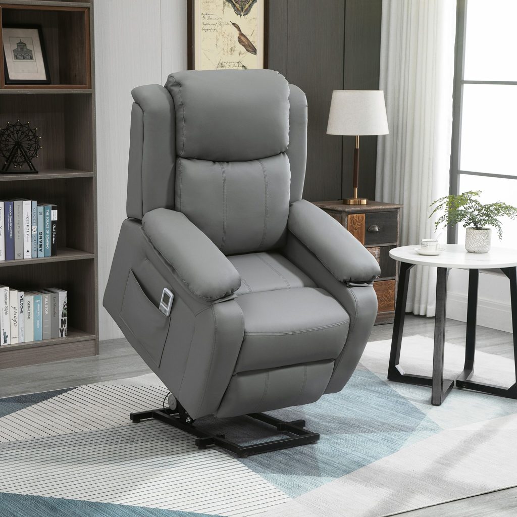 Electric Power Lift Recliner Chair Vibration Massage Sofa Lounge W/ Remote