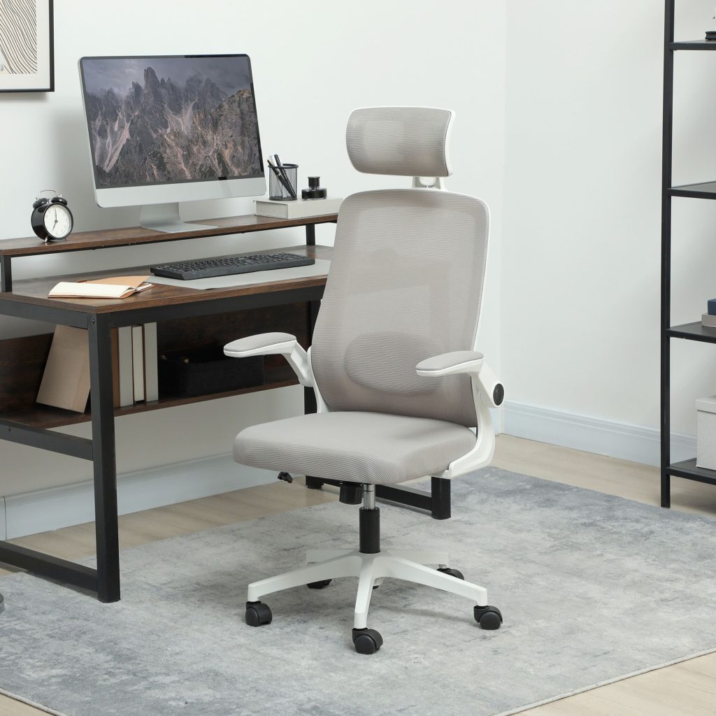Executive Office Chair, Ergonomic Mesh Desk Chair with Lumbar Support