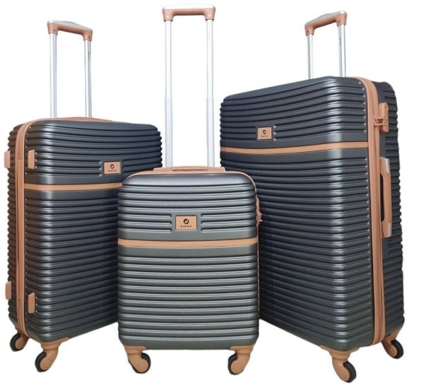 Hardshell Suitcase Robust 4 Wheel ABS Travel Luggage Bag | Bed Sava