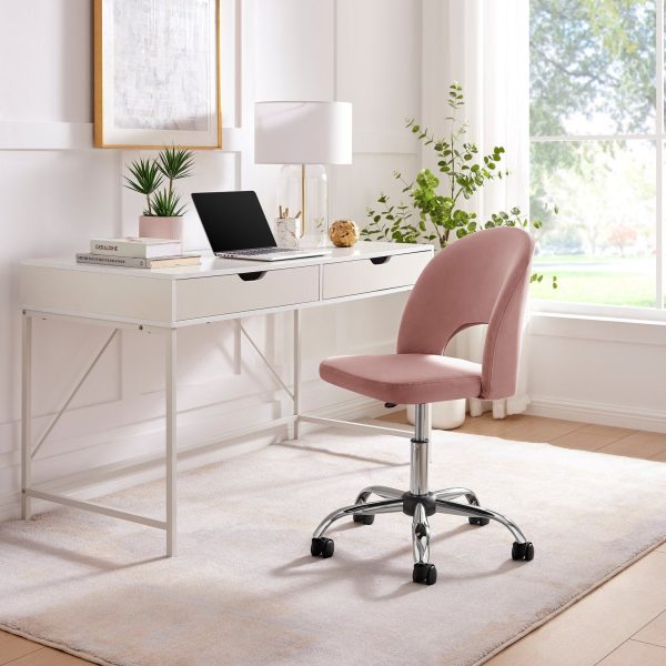 Chicago Velvet Office Chair | Bed Sava
