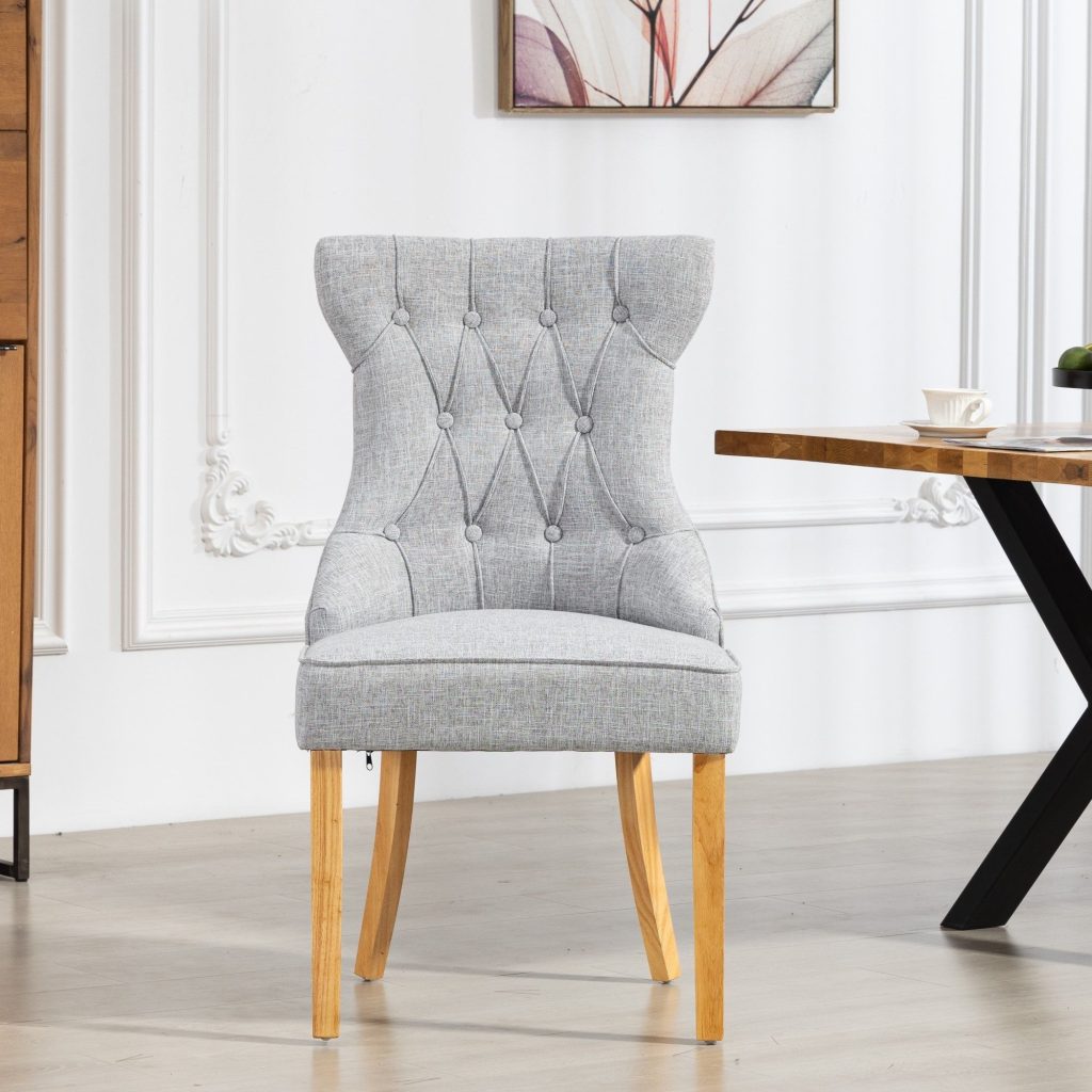 Tiana Fabric Dining Chairs - Set of 2