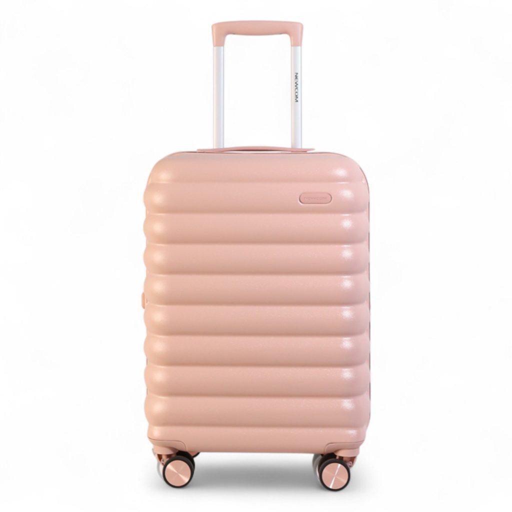 Hard Shell Cabin 37 x 22 x 55 cm TSA Secure Luggage Suitcase Suitable for Easyjet, Ryanair