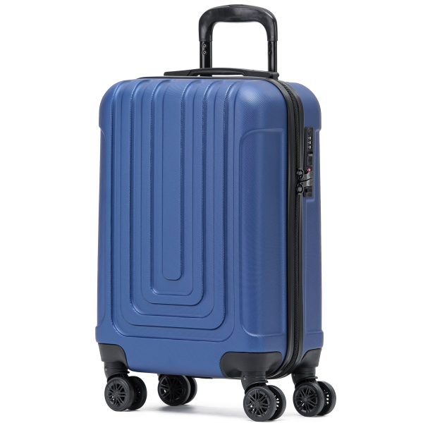 55x30x20cm Cabin Carry Bag Hard Shell Suitcase 100+ Airline Approved | Bed Sava