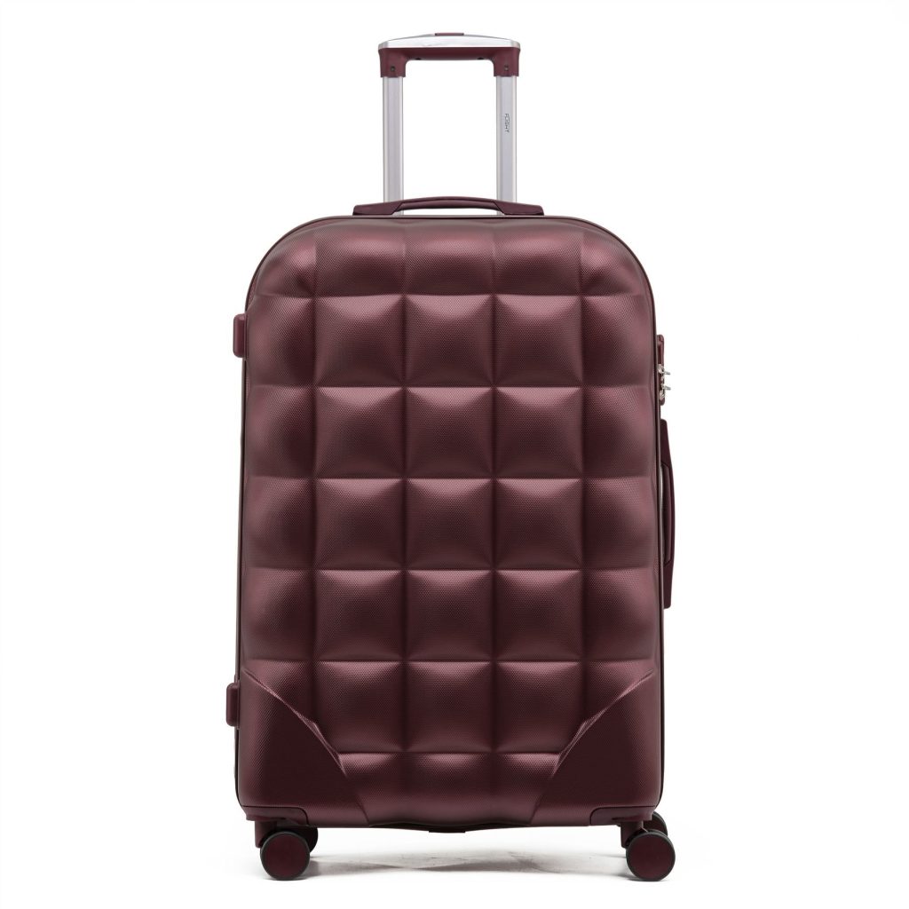 Large 29" Check-in Hard Case Bubble Design Suitcase- 8 Spinner Wheels