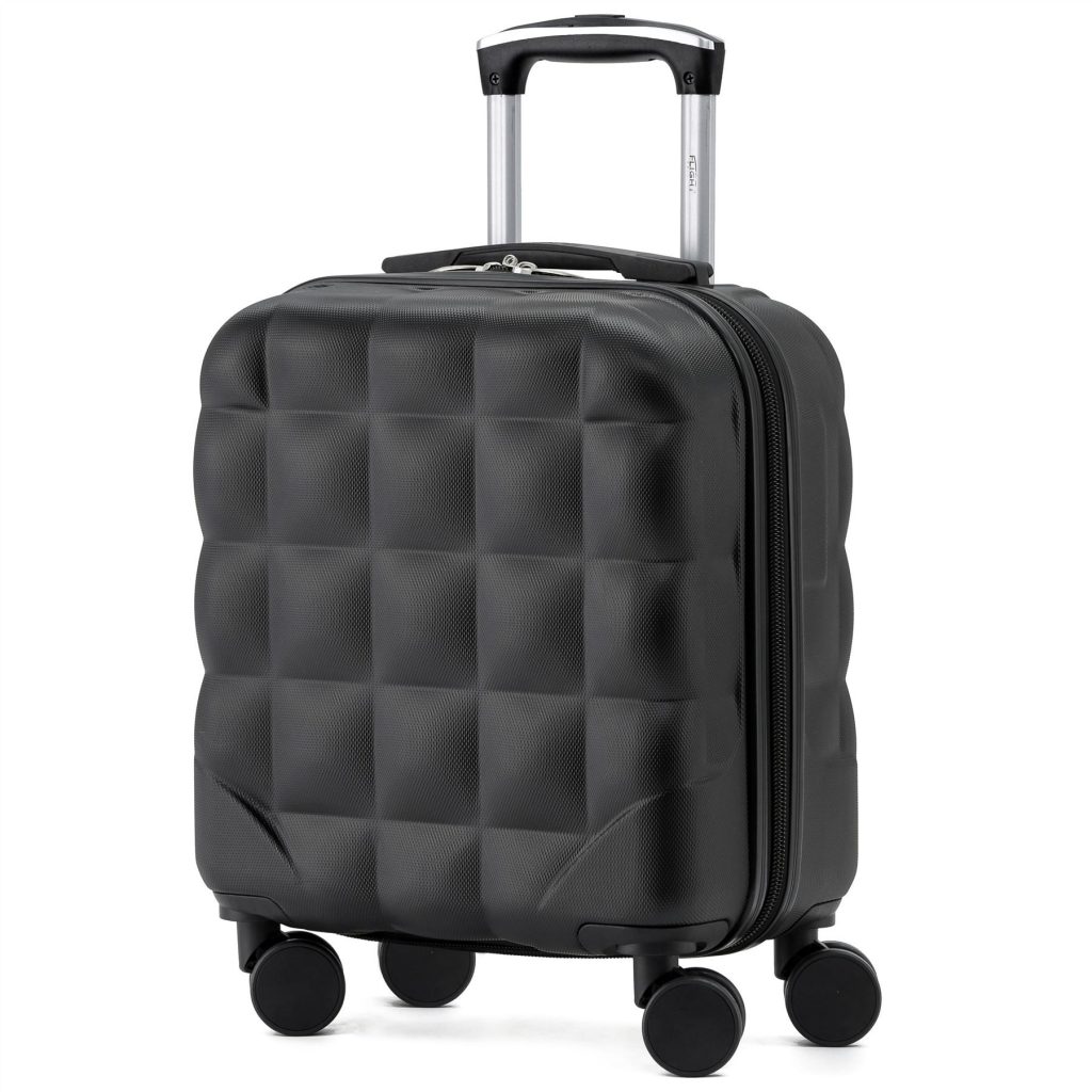 45x36x20cm Hard Case Bubble Carry On Suitcase EasyJet Free Cabin Bag | Bed Sava