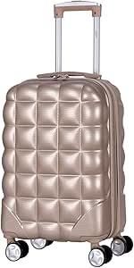 55x35x20cm Hard Case Bubble Carry On Suitcase - 100+ Airline Approved
