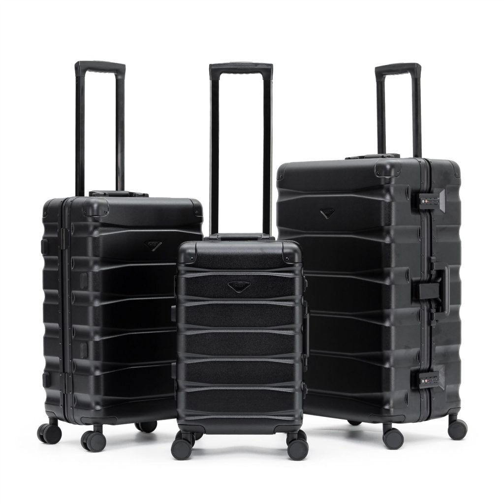 31" Large Check in Suitcase - Aluminium Frame, ABS Body Hold Luggage