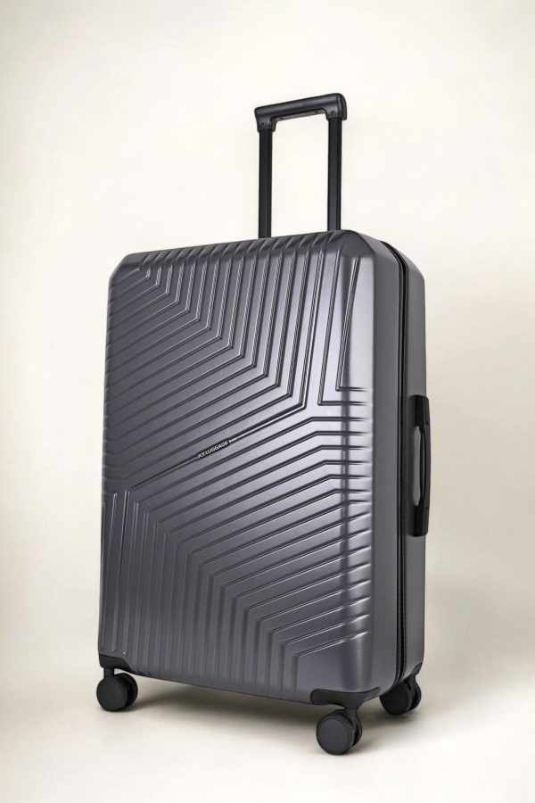 Large Suitcase 28 Inch Hard Shell Checked Luggage  Lightweight Durable with Built in Cupholder TSA Lock Dual Spinner Wheels | Bed Sava