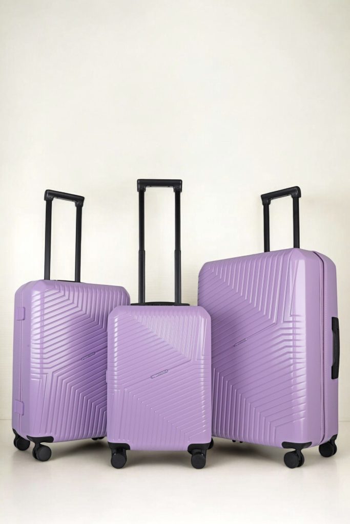 3 Piece Hard Shell Luggage Suitcase Set  202428 Suitcases | Bed Sava