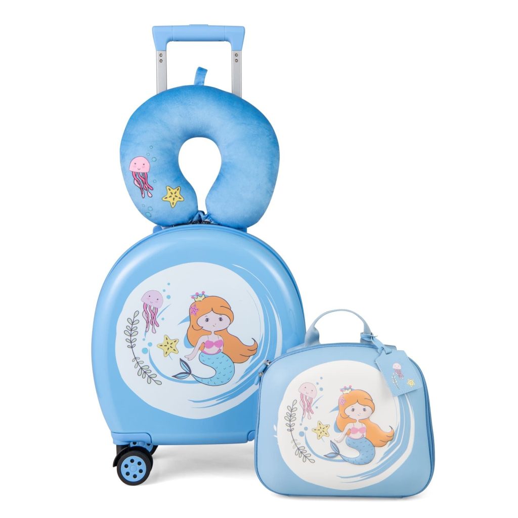 4 Piece Luggage Set Journey Suitcase Set w14 Luggage | Bed Sava