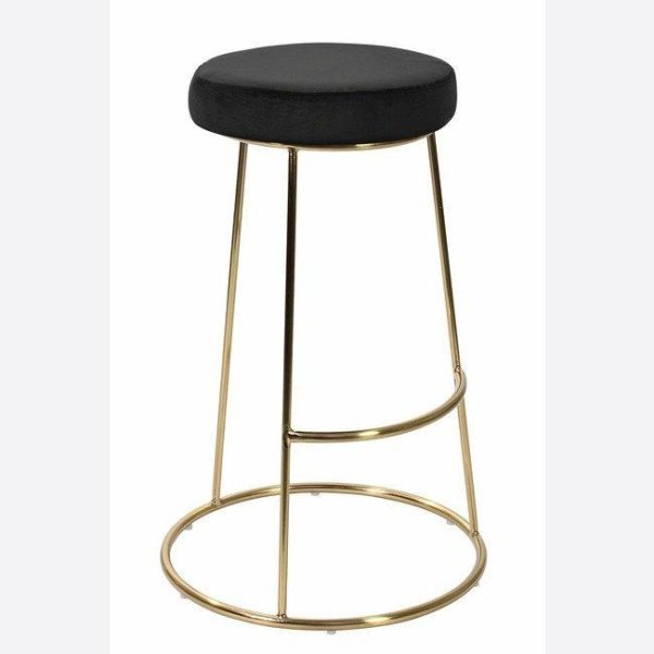 Ofter Bar Stool Black PK 2 | Bed Sava